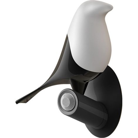 Veilleuse LED intelligente moderne avec capteur de lumière et détection humaine (1/5)