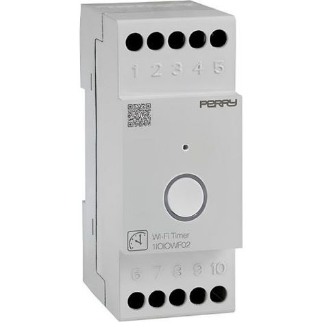 Perry interruttore orario Wi-Fi, 2 DIN - 1IOIOWF02