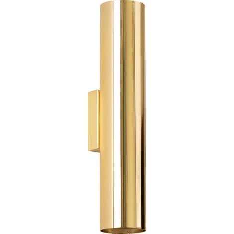 Applique murale Lagos 2 GU10 Dorée brillante Sollux SL.1202 (1/2)