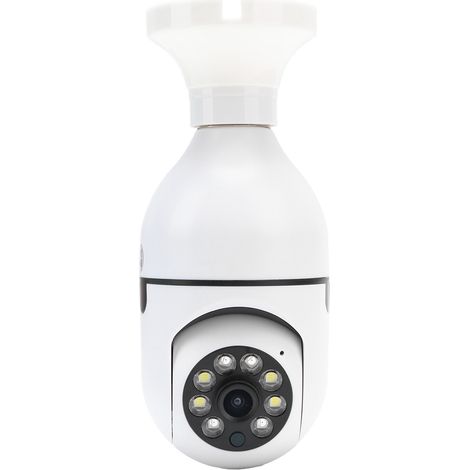 3-Megapixel-WLAN-Überwachungskamera (2304 x 1296 Pixel) mit 360°-Drehung und 110–240-V-Netzteil für Zuhause (1/5)