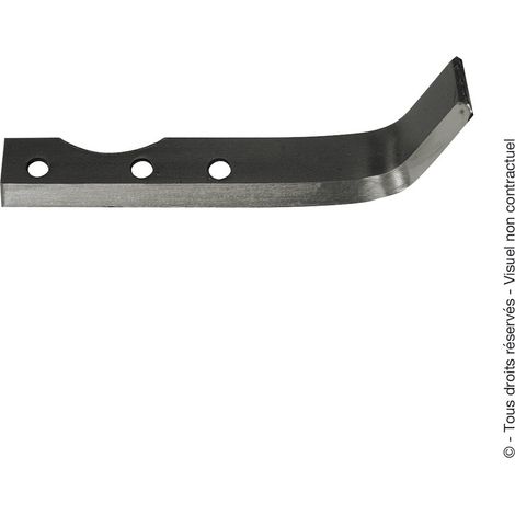 Couteau de fraise sarcleur adaptable gauche 195 mm Solo CSSO195G