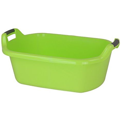 Curver Cesto para la colada, 55 L, 75 x 50 x 33 cm, color verde lima