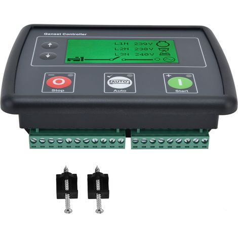 Module de détection et de commande de générateur triphasé à démarrage automatique DSE4510 pour contrôleur de générateur (1/5)