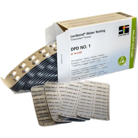 Réactifs DPD 1 pour photomètres Lovibond