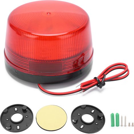 Lampe clignotante, accessoire d'alerte anti-cambriolage, alarme de sécurité pour véhicules d'urgence, camion d'entretien (1/5)