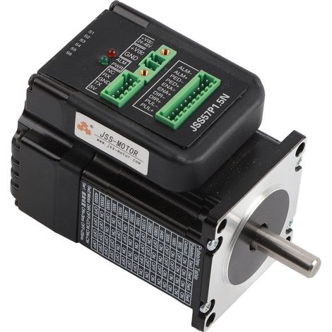 Moteur en boucle fermée intégré en métal avec 3 bornes JSS57P1.5N 4A 3,9 V 1,8 ° ± 5 % (1/5)