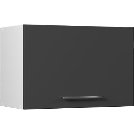 Pensile da cucina Fame-Line, Antracite lucido/Bianco, 60 cm, Vicco (1/5)