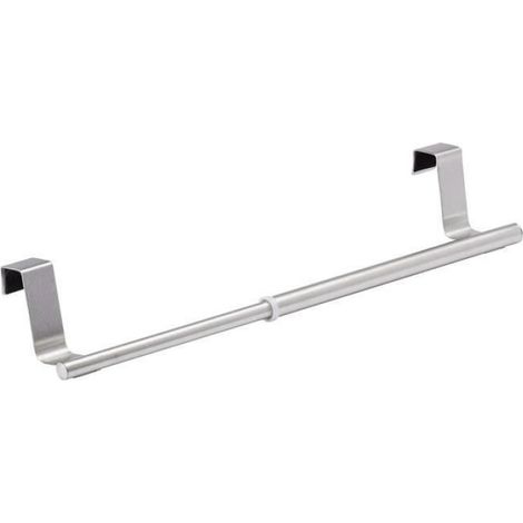 Barre Support Torchon - Acier Inoxydable - Extensible 23,5 À 43,18 Cm - Pour Cuisine Et Salle De Bain - 1 Pièce (1/4)