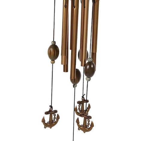Vintage Metal Wind Chimes, 22.6 Inch Hanging Wind Chimes for Window, Door, Garden with Dulcet Sound (1/5)