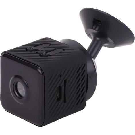 Petite caméra sans fil d'intérieur intelligente avec angle réglable, enregistreur WiFi, vision nocturne, détection de mouvement et fixation magnétique. (1/5)