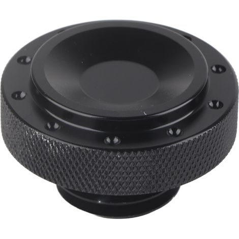 Bouchon de remplissage d'huile moteur en alliage d'aluminium, couvercle à visser, compatible Scrambler Street Cup, noir, bouchon fileté résistant. (1/5)