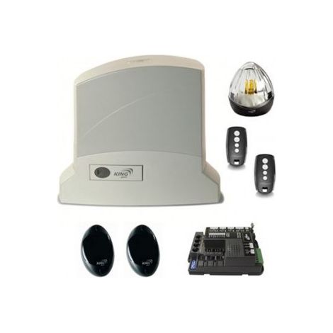 Kit de motorisation de portail coulissant 400kg max – 24V semi-intensif – Moteur Brushless pour usage pro – Installation rapide – ME (1/5)