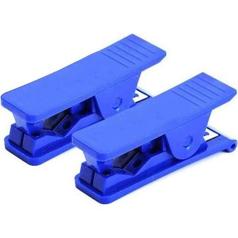 2 Pièces Coupe Tuyau,Couper Jusqu'à 16mm 3/4 Pouce Coupe-Tube en Plastique économique en Caoutchouc de Silicone Souple Pvc Pu en Nylon Tube de Tuyau en Plastique Coupe-Outil Outil de Coupe (1/5)
