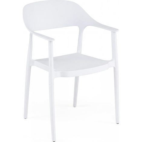 COSTWAY Sedie Per Cucina Set Di 4 Sala Da Pranzo Ufficio Moderne Tavolo Soggiorno Sala Riunioni Poltrona Poltrocina Patio Giardino Interno Esterno Impilabili (1/5)
