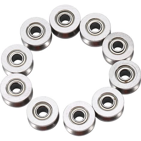 10 roulements en acier au carbone U624ZZ, 4137 mm (1/5)