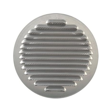 Griglia di Aerazione in Alluminio Incasso Ø 80 mm