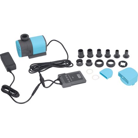 Pompe à eau 24V CC à conversion de fréquence à onde sinusoïdale avec transformateur AC100-240V vers DC24V, alimentation stable, usage domestique et jardinage (1/5)