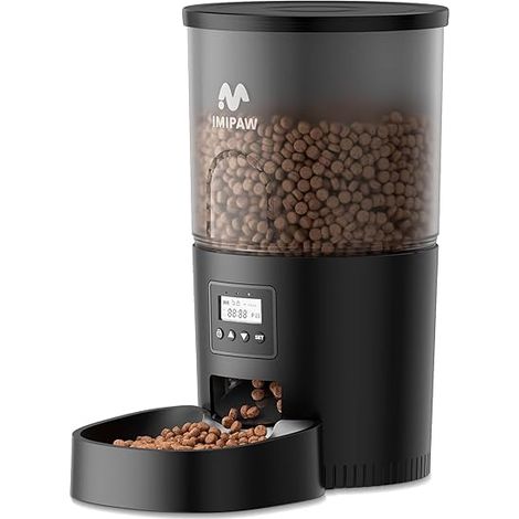 Automatic Cat Food Dispenser – 5 L Automatic Feeder for Cats and Small Dogs, Automatic Feeding Bowl (1/5)