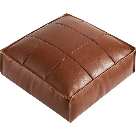 Coussin futon Tatami Lazy Leather Jiugongge, coussin de sol futon Pier Square (1/5)
