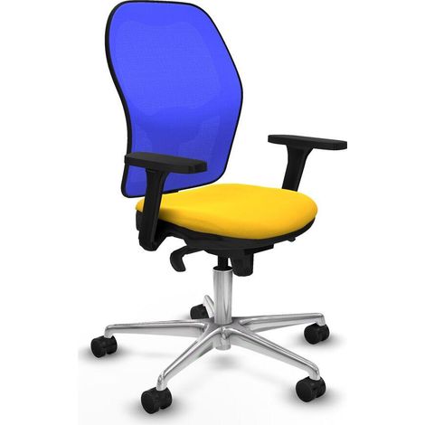 Piqueras y Crespo Jorquera 3D086N0 Chaise de bureau jaune (1/3)