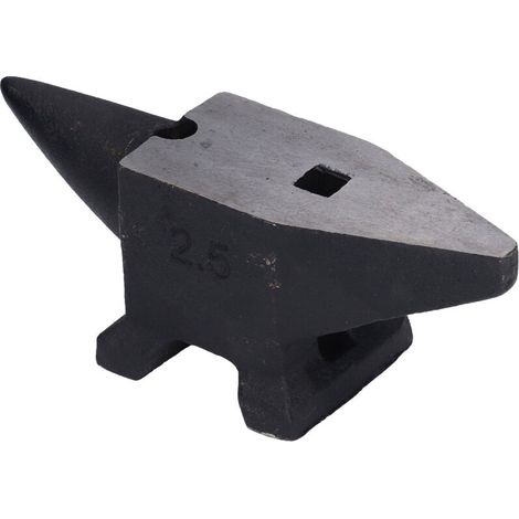 Amboss aus hochfestem Stahl, Schmiedewerkzeug, vielseitig einsetzbar für die Metallumformung, 2,5 kg