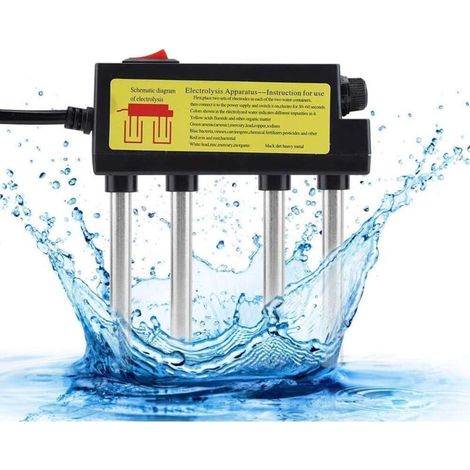 Jeffergarden Testeur TDS et PH pour eau – Mesure rapide de la pureté et qualité de filtration (prise EU) – Appareil de test domestique pratique – Résultats fiables en secondes (1/5)