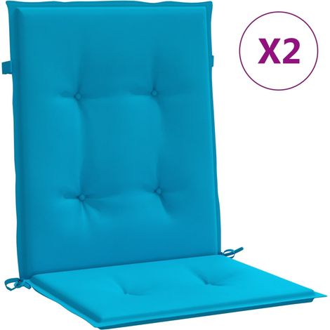 Maison Exclusive - Gartenstuhlauflagen für Niedriglehner 2 Stk. B (1/5)