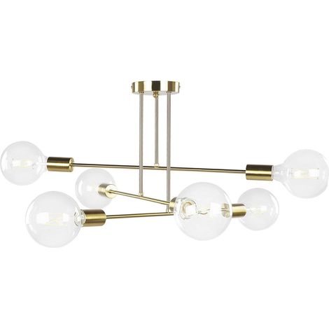 Deckenlampe KIDANE Metall Messing
