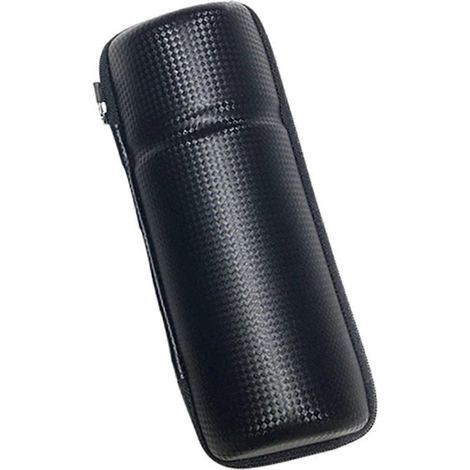 Sacoche à outils de vélo étanche et multifonctionnelle noire avec fermeture éclair, porte-bidon pour homme