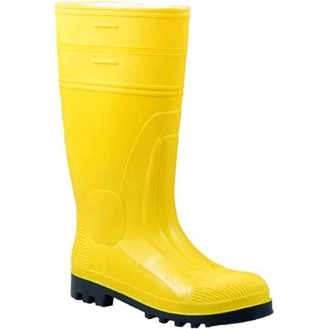 Stivali Di Sicurezza S5 Ginocchio Giallo N. 40