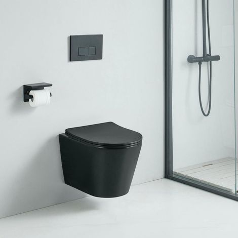 Wand-WC TERCERO schwarz