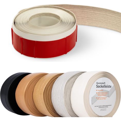 Plinthe Oslo 50 x 15 mm, Chêne, Longueur: 25 mètres (1/5)