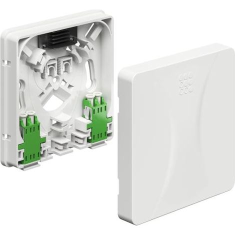KAISER 4252004 CONNECTEUR DE RACCORDEMENT EN FIBRE DE VERRE PARTIELLEMENT ÉQUIPÉ BLANC