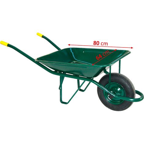 Carretilla metálica caja estrecha