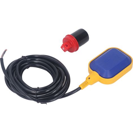 Interrupteur à flotteur de niveau d'eau à commande automatique pour pompe de puisard et réservoir d'eau, 250-380 V, câble de 4 m (1/5)