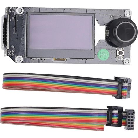 LCD-Smart-Display-Steuerungsteile für 3D-Drucker MKS MINI12864 V3, Speicherkarten-Einschub vorne