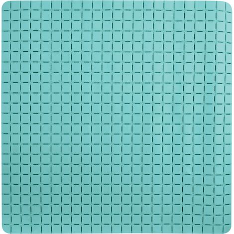TAPIS ANTI DERAPANT QUADRO PREM 54X54CM AQUA (1/3)