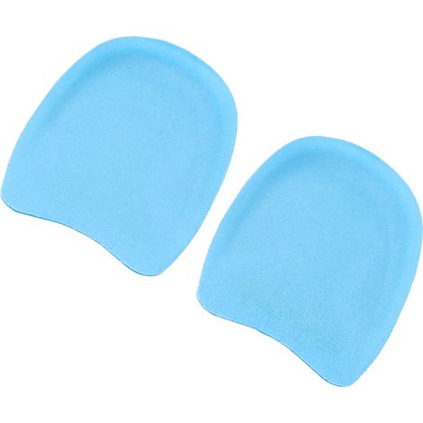 Coque de soutien du talon pour l'absorption des chocs, coussinet élastique au talon, semelle intérieure respirante demi-talon pour soulager la douleur. (1/5)