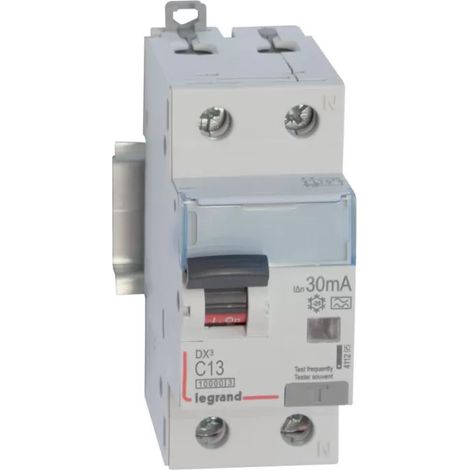 Legrand FI/LS C13A 1P+N 10KA 30MA A (411295 DX3) (1/2)