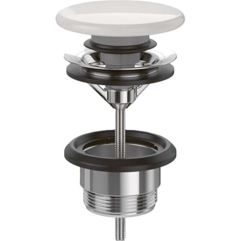 Villeroy & Boch - Waschbecken-Ablauf, Click-Clack, alpinweiß 68170001 (1/2)
