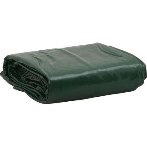 Bâche verte 1x2,5 m 650 g/m² (1/5)