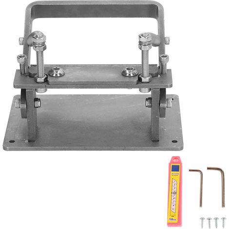 Machine à éplucher le cuir manuelle en acier inoxydable léger pour un découpage précis, idéale pour le travail du cuir à domicile et les projets DIY. (1/5)