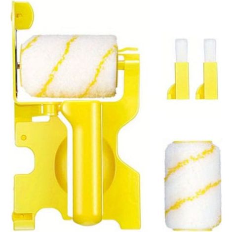 L'outil parfait – rouleau de peinture, kit de rouleau à enduire, système anti-goutte – pour peinture rapide et uniforme, outils de peinture pour murs intérieurs, 22.5 × 12.5 × 6.5 cm (1/5)
