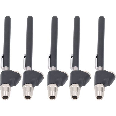 5 embouts indicateur pression pneus crayon double tête SUV RV ATV 10-120PSI 70-827KPa (1/5)