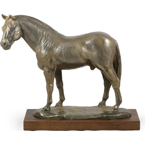 Hannover - statuetta con cavallo, sagoma di cavallo su legno, prestigioso premio al concorso del marchio Art-Dog (1/5)