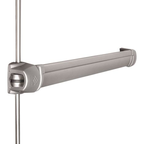 Serrure anti panique FLUID 3 points lateraux 1200mm JPM Couleur - Gris (1/4)