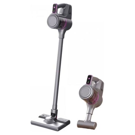 QORVA-Aspirateur sans fil pour usage domestique avec une forte puissance d'aspiration et une fonction puissante, machine 4 en 1 pour éliminer les acariens et nettoyer la poussière (1/4)