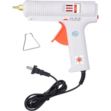Hot Melt Glue Gun Adjustable Temperature Industrial High Power DIY Tool 11mm 110W 100‑240VUS Plug (1/5)