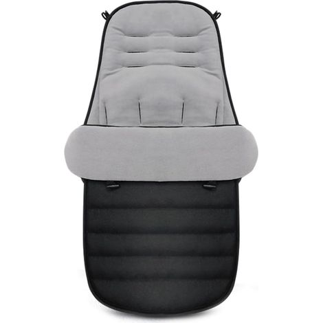 Universeller Kinderwagen-Fußsack, Baby-Kinderwagen-Fußsack von Bebe Confort, Kinderwagen-Fußsack mit Reißverschlüssen, fleecegefütterter Fußsack für Kinderwagen, waschbar und abnehmbar (1/5)