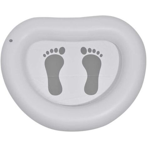 Piscine gonflable pour pédicure Ulisem - Baignoire de bain de pieds pliable pour piscine et spa, pour bain de pieds pour piscine et spa